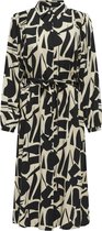 ONLY ONLHALIA LIFE L/S BELT SMOCK DRESS PTM Dames Jurk - Maat XS