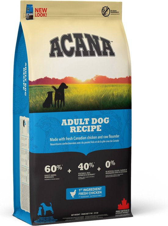 Acana heritage adult dog (17 KG)