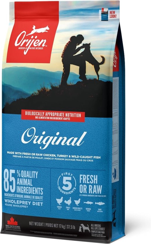 Orijen Original Dog - Honden droogvoer - 17 kg