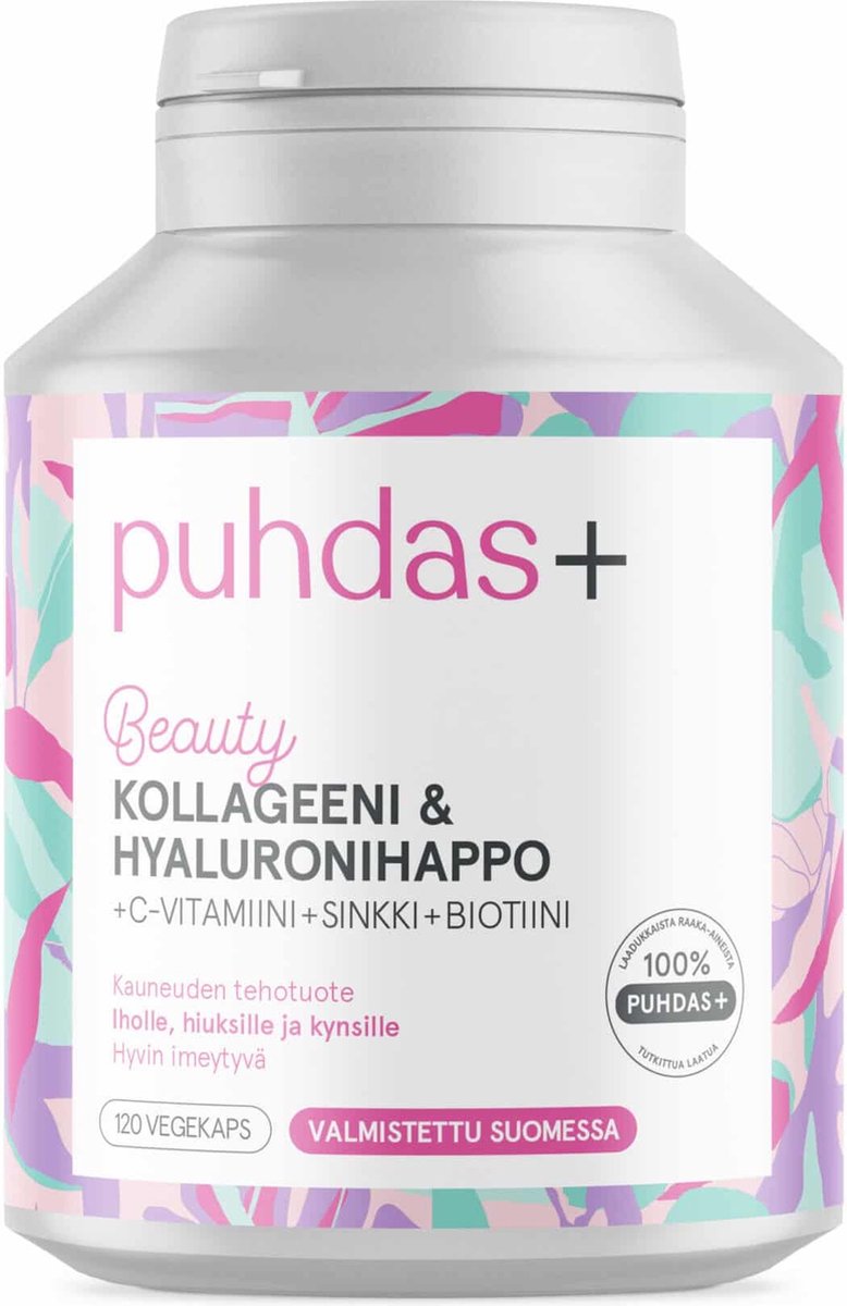 Goedkoopste Collageen Hyaluronzuur Capsules - Puhdas plus