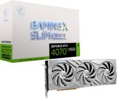 MSI GeForce RTX 4070 Ti SUPER 16G GAMING X SLIM WHITE - Videokaart - 16GB GDDR6X - PCIe 4.0 - 1x HDMI - 3x DisplayPort