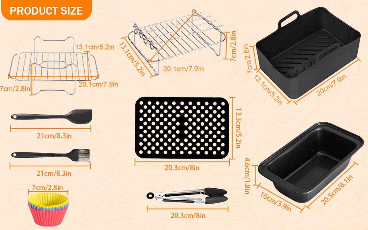 Accessoires Airfryer Ninja Dual Zone