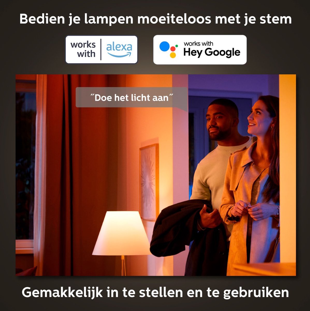 Philips Hue E14 Starterspakket thumbnail 5