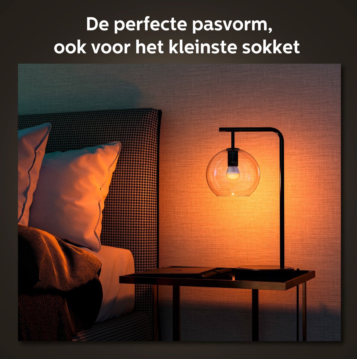 Philips Hue Starterspakket - E14 - met 4 Kogellampen - Warm tot Koelwit Licht - Incl. 1 Hue Bridge, 1 Hue Dimmer Switch - Hue White Ambiance thumbnail 6