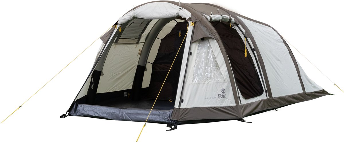 Redwood Emerald 220 AIR Tunneltent - Trekking Tunnel Tent 3-persoons - Bruin