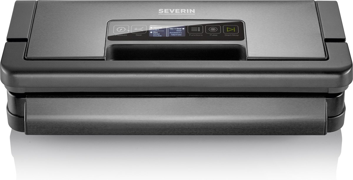 Severin FS 3628 Vacumeermachine - GeĂŻntegreerde snijder en folierolhouder - Dubbele afdichtingsnaad