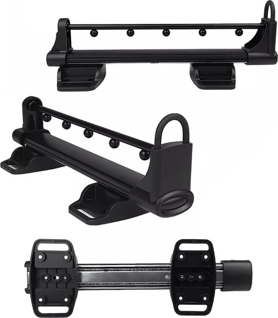 Uittrekbare kledinghanger met softclose by Emuca kast accessoires 69387