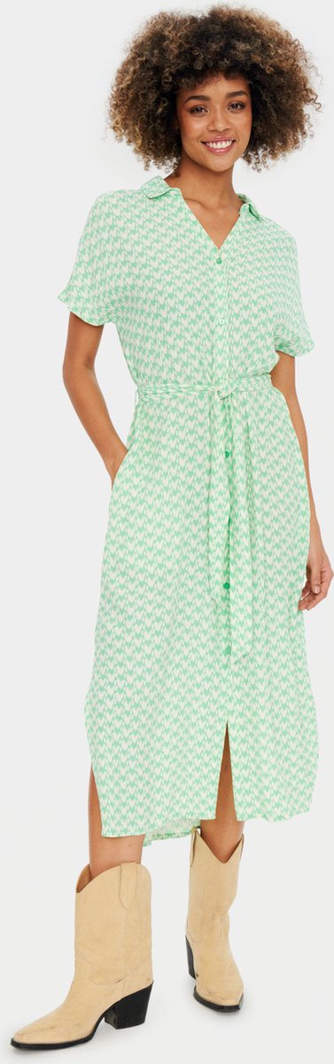 Saint Tropez BlancaSZ SS Dress Dames Jurk - Maat L