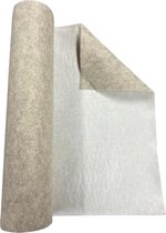 Plakvilt Zelfklevend - vilt 1mm dik - Circa 40 x 120 cm - Gemêleerd Crème/Beige