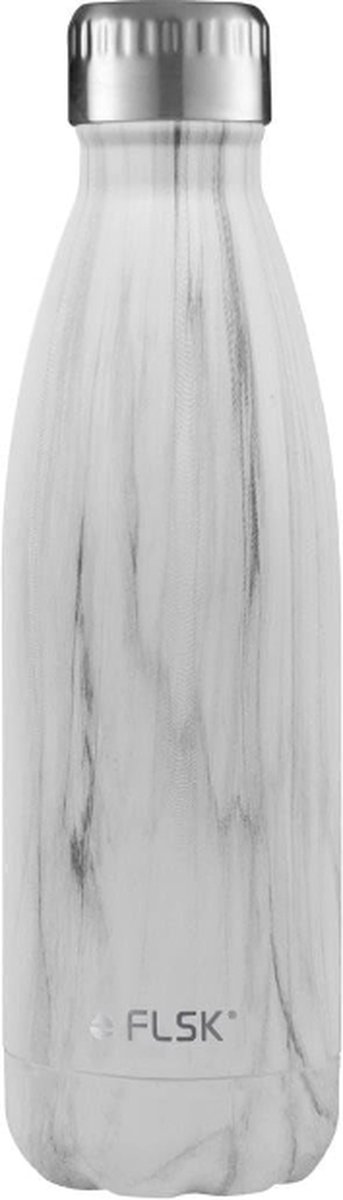 FLSK BOTTLE Thermos Drinkfles - Vaatwasmachinebestendig - 750 ml - Marmer