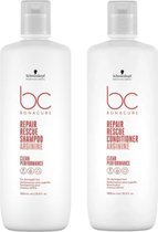 Schwarzkopf BC Repair Rescue Shampoo & Conditioner - 2x1000ml