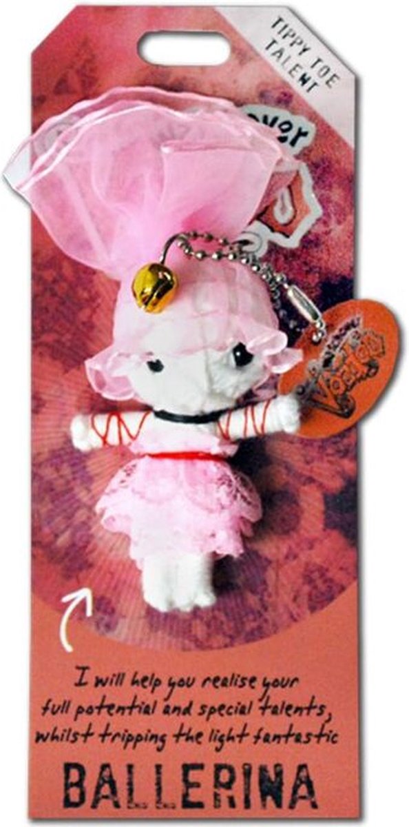 Watchover Voodoo- Ballerina- Sleutelhanger-Geluksbrenger
