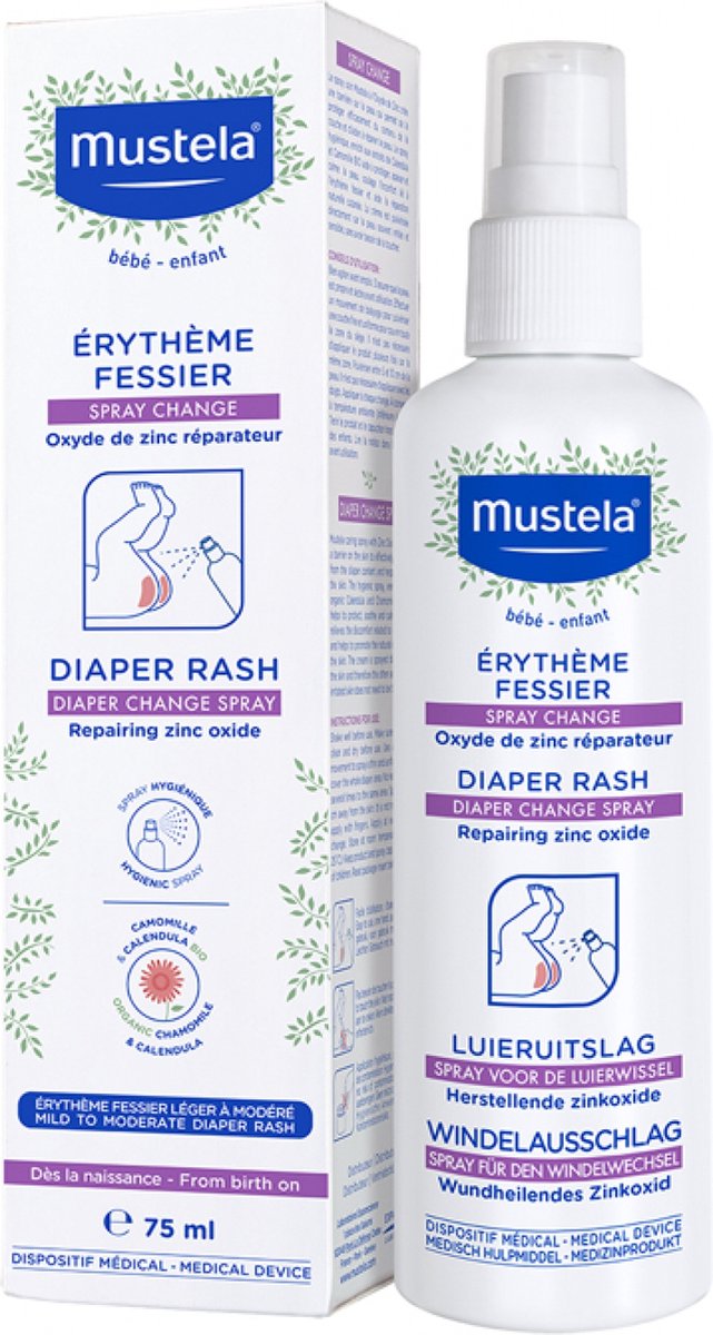 Goedkoopste MUSTELA LUIERWISSEL SPRAY 75ML