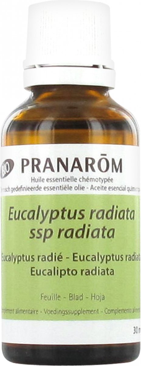 Goedkoopste Eucalyptus Radiata Bio etherische olie 30 ml | Pranarom
