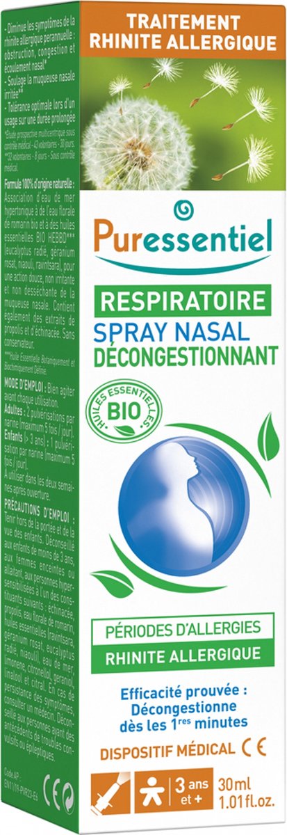 Goedkoopste Puressentiel Adem Neusspray Ontzwellend 30ml