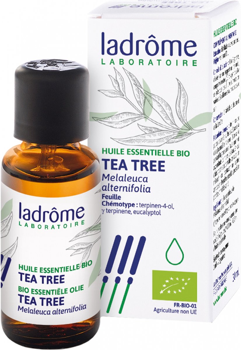 Goedkoopste Pit&Pit - Tea Tree etherische olie bio 30 ml - Frisse kruidige geur - Zuiverend