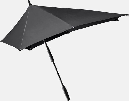 Senz Parapluie / Parapluie Tempête Pliable - Parapluie Storm Bâton XXL - Zwart