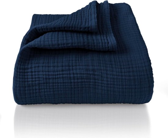 Blumtal Mousseline Deken 150x200 cm, Lichte sprei van 100