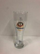 6x 50cl Erdinger Hefe Weiss Weissbier Weizen Bierglas Bokaal bierglazen bier glas glazen