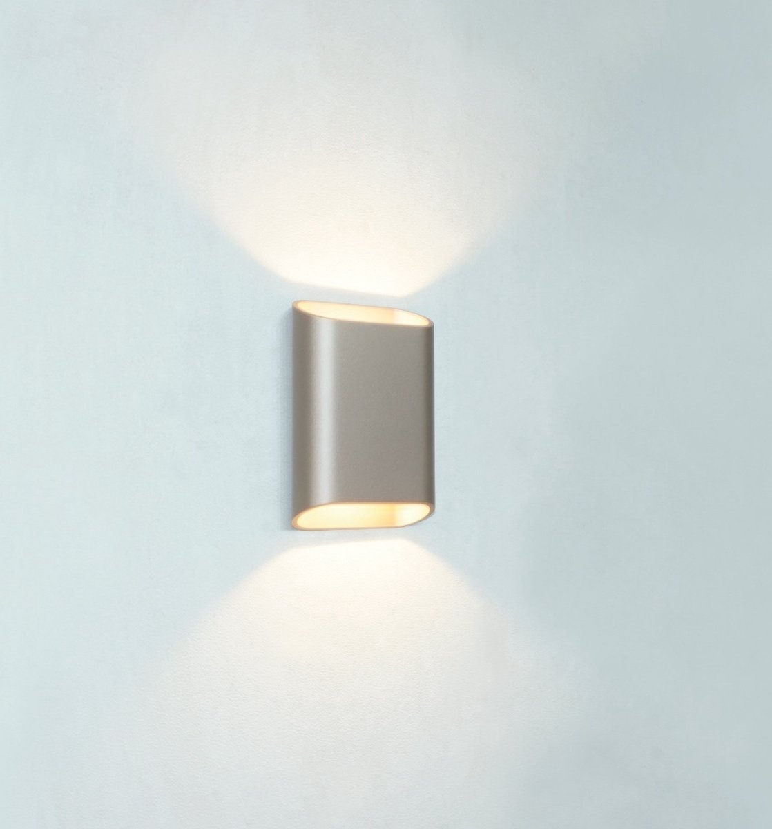 Wandlamp Diaz S - Champagne