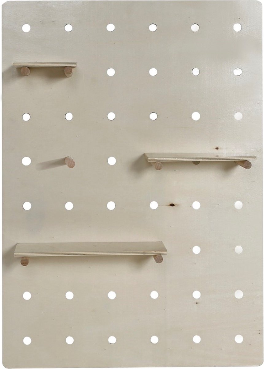 Muurorganizer aanpasbaar aan planken Simplicity - Beige
