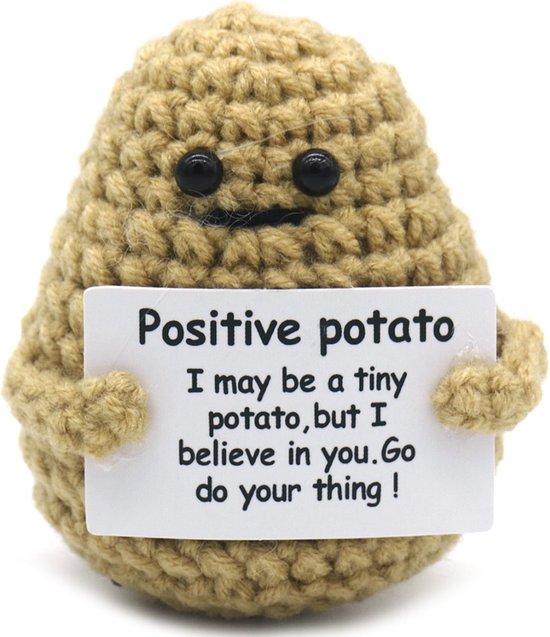 LOViLEE Positieve aardappel Günni in geschenkset – Positieve Potato incl. geschenkzakje en pocket hug – geluksbrenger examen, je kunt het cadeau, moedermaker cadeau, goede beterschap LOViLEE Positieve aardappel Günni in geschenkset – Positieve Potato incl. geschenkzakje en pocket hug – geluksbrenger examen, je kunt het cadeau, moedermaker cadeau, goede beterschap