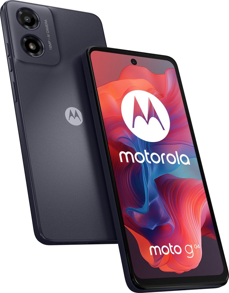MOTOROLA moto g04 - 64 GB Zwart