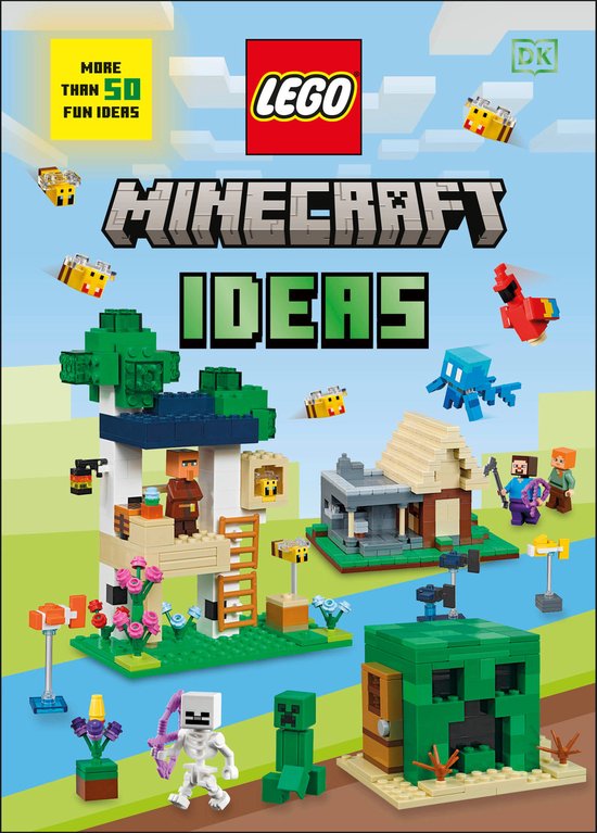Lego Ideas- LEGO Minecraft Ideas (Library Edition) - cover