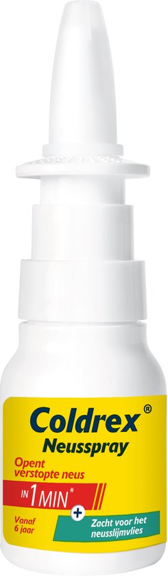Coldrex - Neusspray - opent verstopte neus in 1 minuut - neusspray bij neusverkoudheid - 20 ml - Coldrex