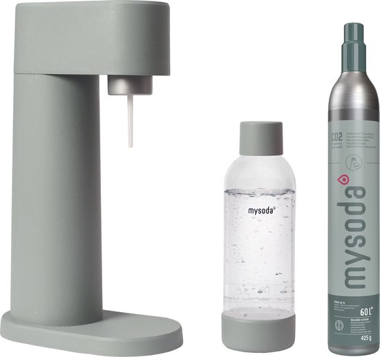 Mysoda Woody Pigeon - bruiswatertoestel gemaakt van ecologisch biocomposiet - incl CO2 cilinder & fles