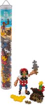 Plus-Plus Tube piraat 100 delige bouwset - 4268 - Bouwspeelgoed - Constructiespeelgoed - Set met bouwstenen - Vanaf 5 jaar
