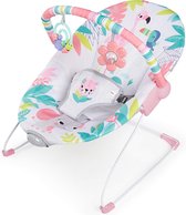 D&B Babyschommel - Baby bed - Schommelstoel - Baby Swing - Speelgoedhanger - Wasbaar - Flamingo - Meerkleurig