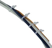 WKK 110127071 110127071 Kabelbinder 200 mm 7.60 mm Zwart UV-stabiel 100 stuk(s)