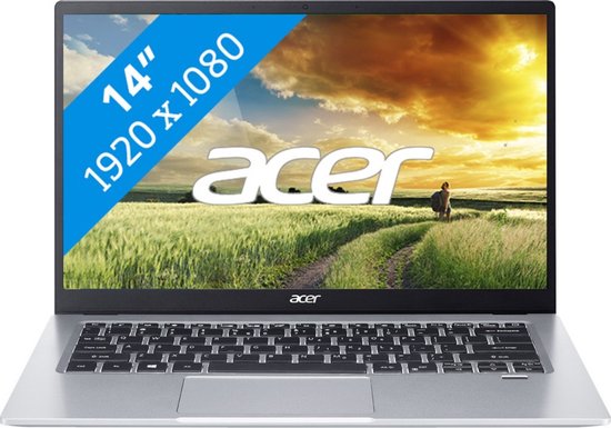 Acer Swift 1 Ultradunne Laptop - SF114-34 - Zilver