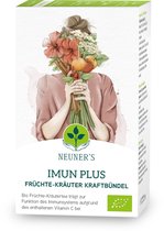 Neuner's - BIO - Tisane aux fruits bio - Tisane Imun Plus - 1 boîte x 20 sachets = 40 grammes, pour 10 litres d'infusion bio - Wellness - Infusion immunitaire