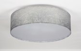 Lumidora Plafondlamp 72084 - Plafonniere - ARLES - 4 Lichts - E27 - Grijs - Zilvergrijs - Textiel - ⌀ 50 cm