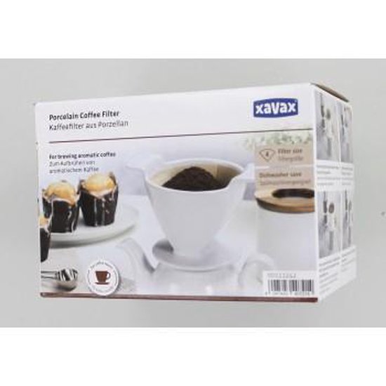 Melitta 219025 filter porcelain coffee filter size 1x4 white