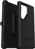 Geschikt voor OtterBox Samsung Galaxy S24 Ultra 5G - Defender Back Cover Hoesje - Zwart