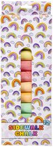Gekleurd Stoepkrijt 12 STUKS - Buitenspeelgoed voor kinderen - Verschillende kleuren - Creatief