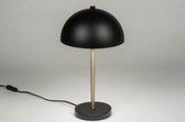 Lumidora Tafellamp 72981 - NADIA - E14 - Zwart - Brons - Messing - Metaal - ⌀ 25 cm