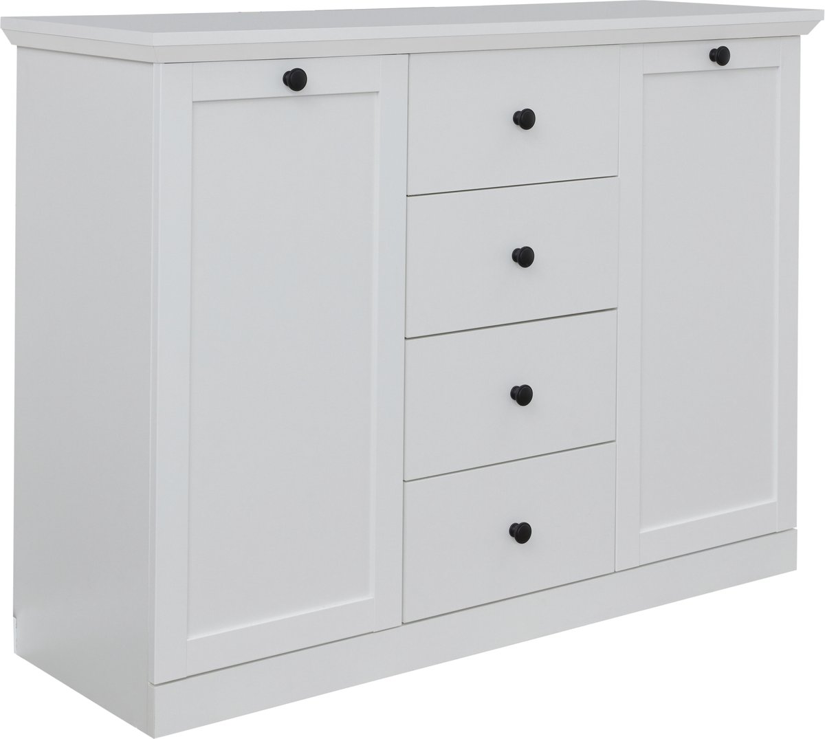 Dressoir Brandson Baxter | 119 x 41 x 88 cm | Wit