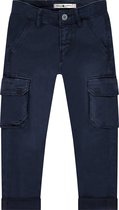 Stains and Stories boys worker pants Jongens Broek - dark royal - Maat 122