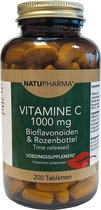 Natupharma Vitamine C 1000mg Bioflavonoïden & Rozenbottel - Time Released