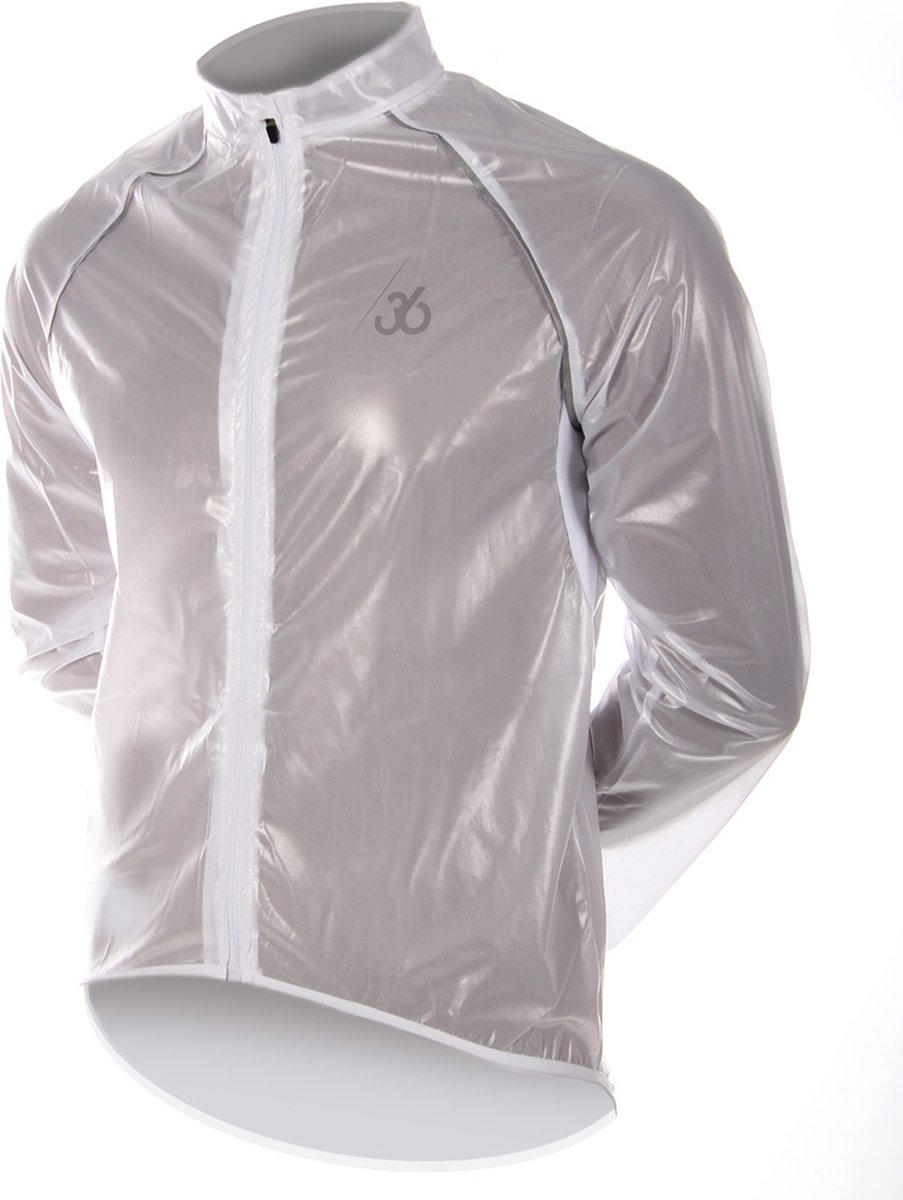 Regenjack - Transparant Wit - Unisex