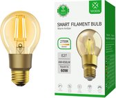 WOOX R9078 Smart Dimmable Filament LED Bulb [E27, 6W, 650lm, WiFi, Amazon & Google, App]