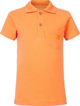 Noppies Boys Polo Delmas Jongens Poloshirt - Tangerine - Maat 128