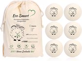 Eco Smart 6XXL Drogerballen - Duurzaame Wol Drogerballen - wasdrogerballen - 100% Nieuw-Zeelandse Schapen Wol - energiebesparende producten 6 stuks