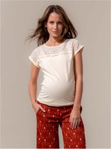 Prénatal zwangerschapsshirt - Zwangerschapskleding - Ecru - Maat XL