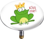 Badstop Pluggy Froggy – wastafelstop voor alle gangbare afvoeren, kunststof, 7,5 x 6 x 7,5 cm, meerkleurig