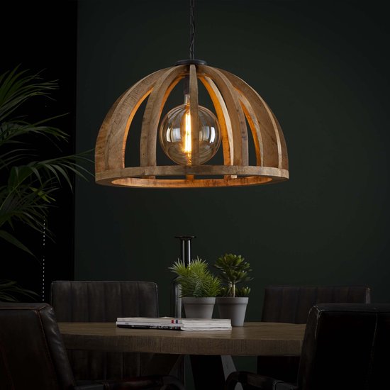 Foto: Hanglamp lindsay 60cm mangohout